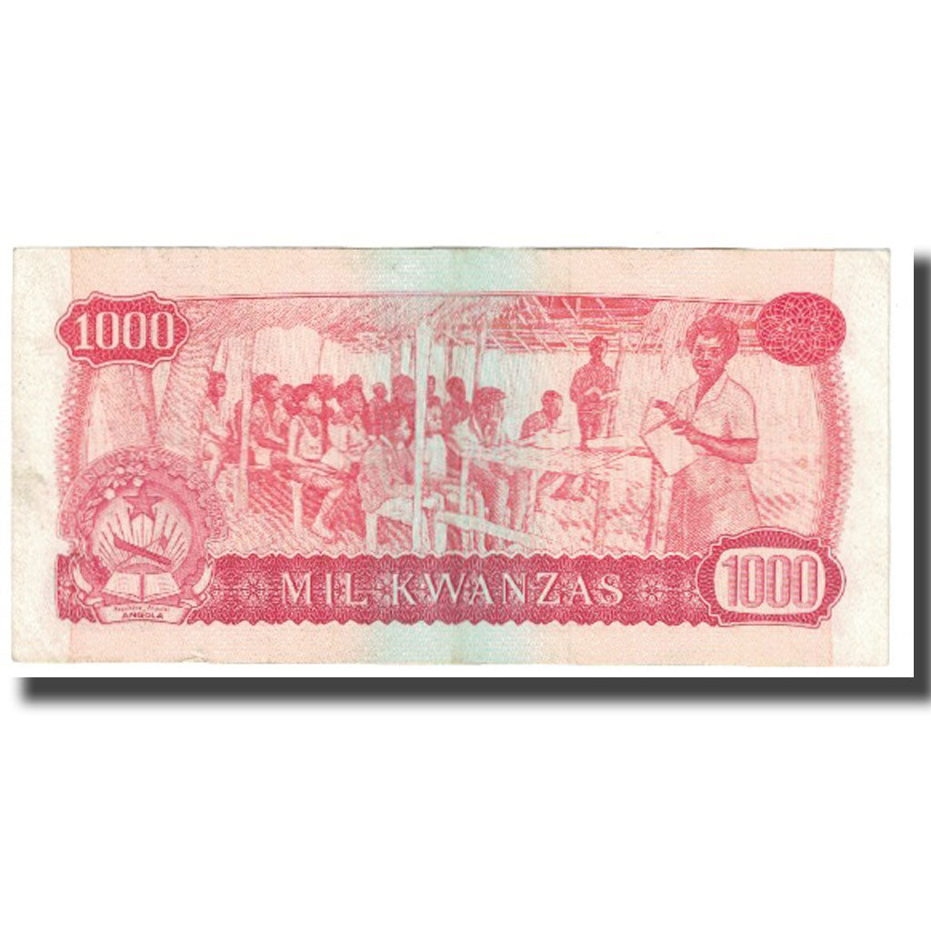 Biljet, Angola, 1000 Kwanzas, 1979, 1979-08-14, KM:117a, TTB