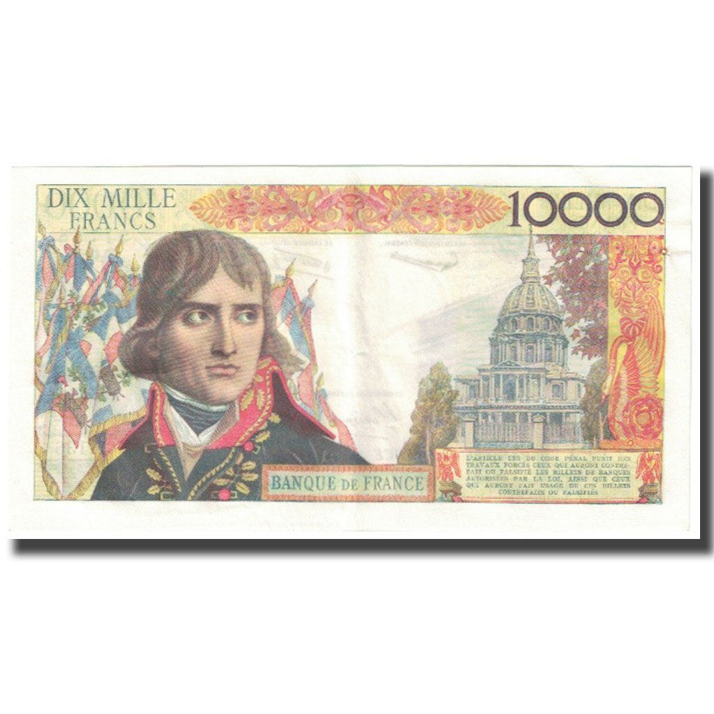 Francia, 10,000 Francs, Bonaparte, 1958, J. Belin, G. Gouin d'Ambrieres and P.