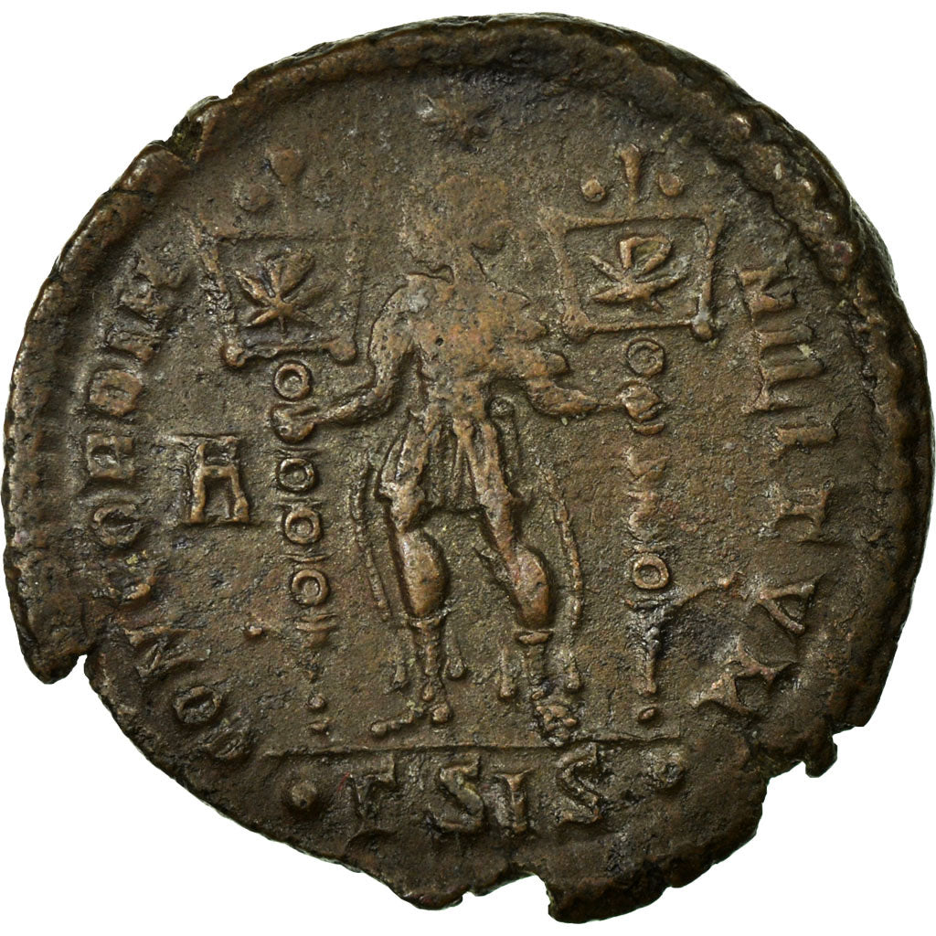 Constantius II, Maiorina, Siscia, Copper, AU(50-53), Cohen:3