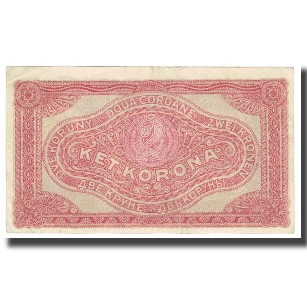 Banconote, Ungheria, 2 Korona, 1920, 1920-01-01, KM:58, BB
