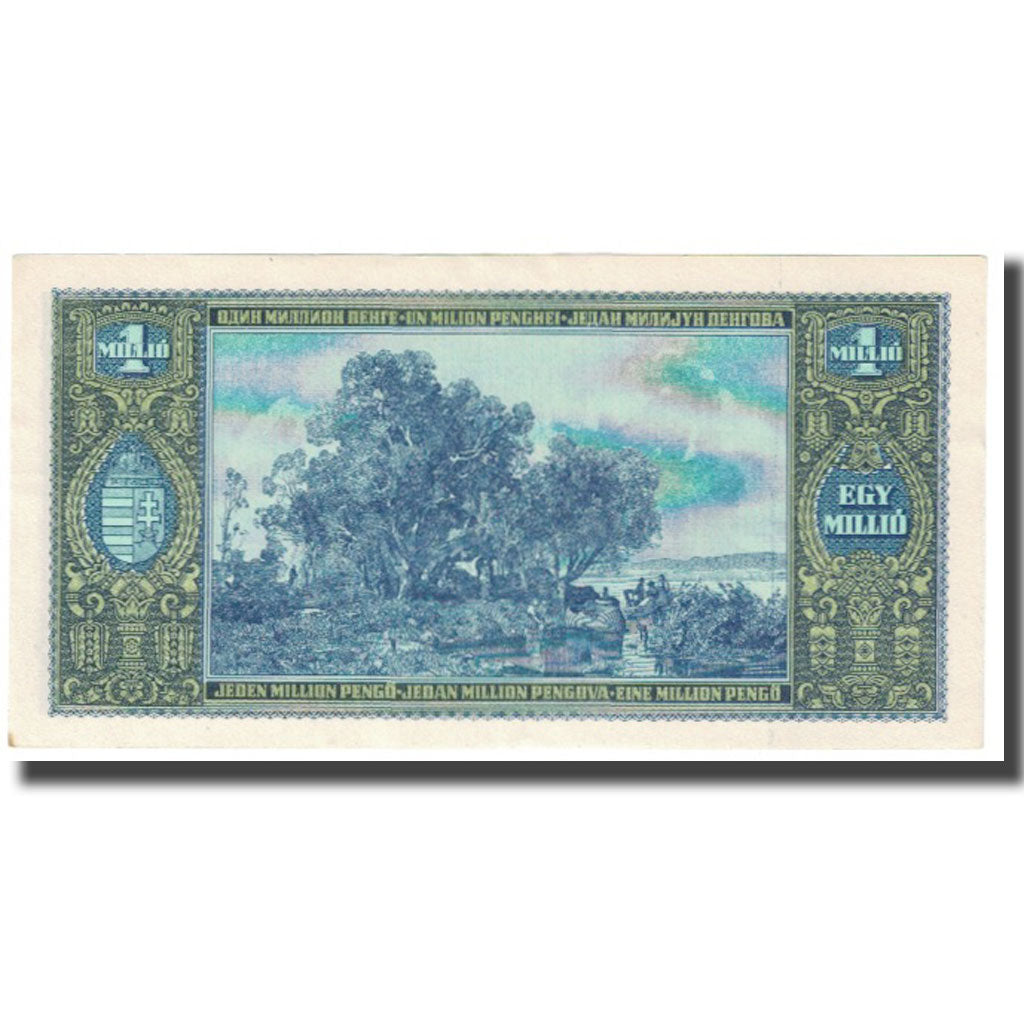 Billete, 1,000,000 Pengö, 1945, Hungría, 1945-11-16, KM:122, MBC