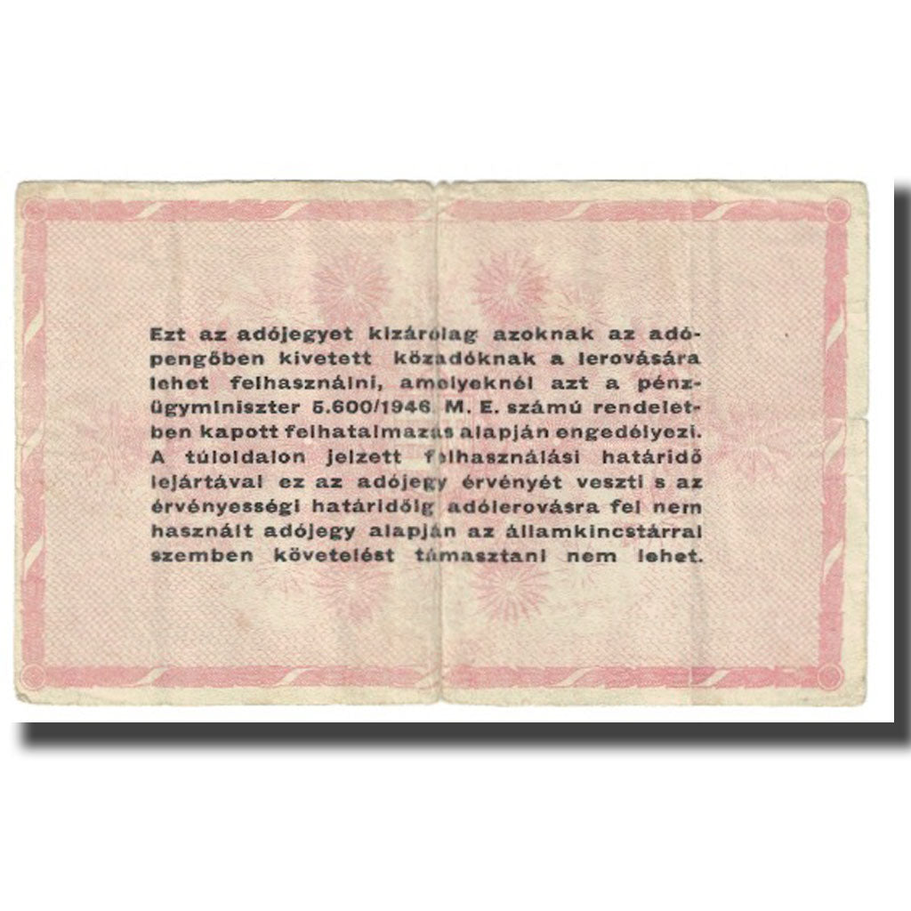 Hungary, 1,000,000 Pengö, 1946-05-25, VF(20-25)