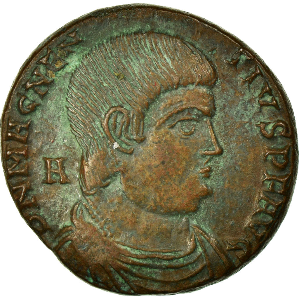 Magnentius, Maiorina, Lugdunum, Copper, AU(50-53), Cohen:68