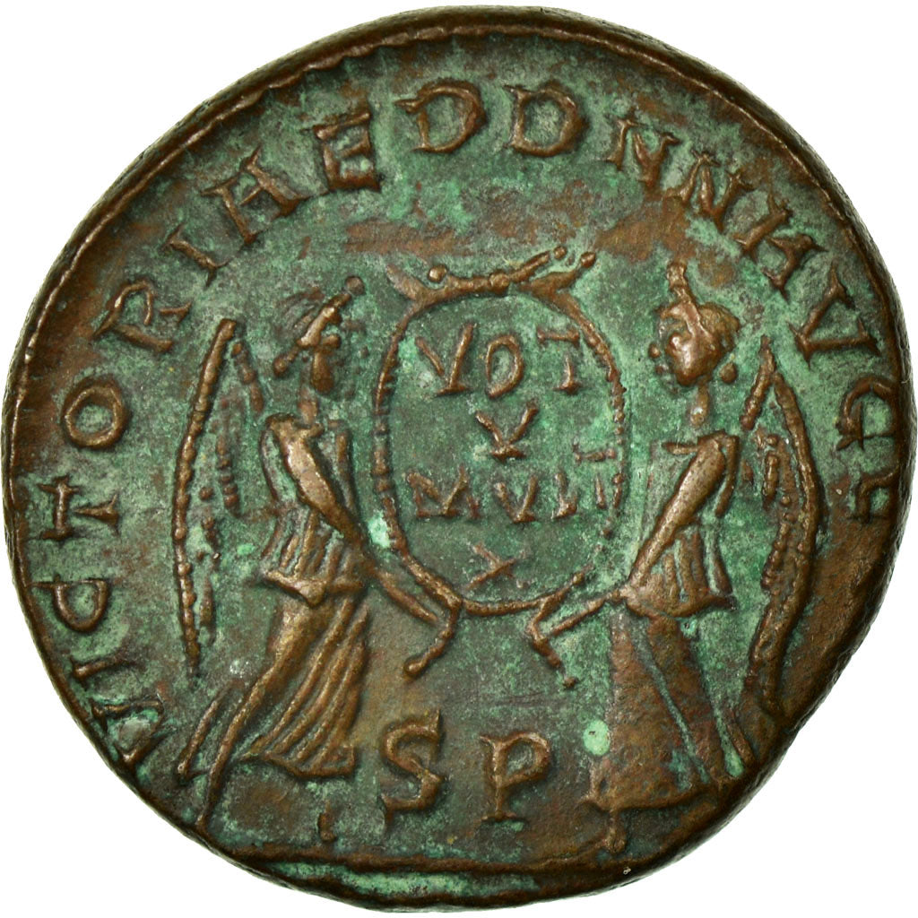 Magnentius, Maiorina, Lugdunum, Copper, AU(50-53), Cohen:68