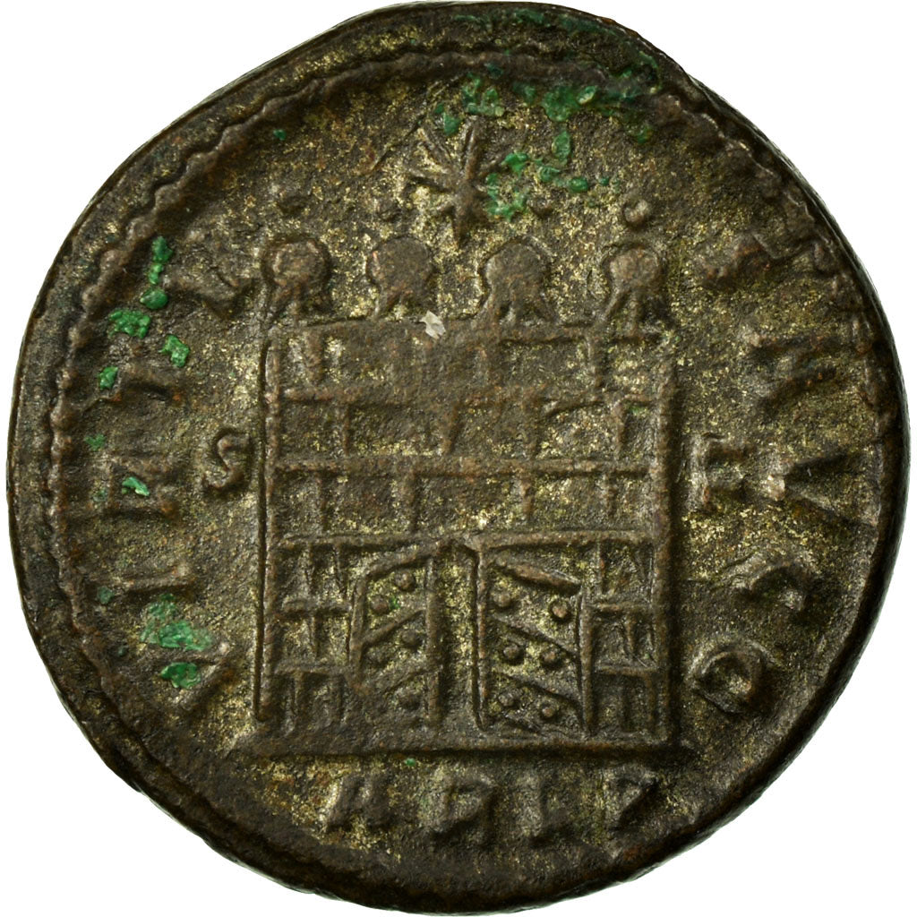 Constantine I, Nummus, Arles, Copper, AU(55-58), Cohen:665