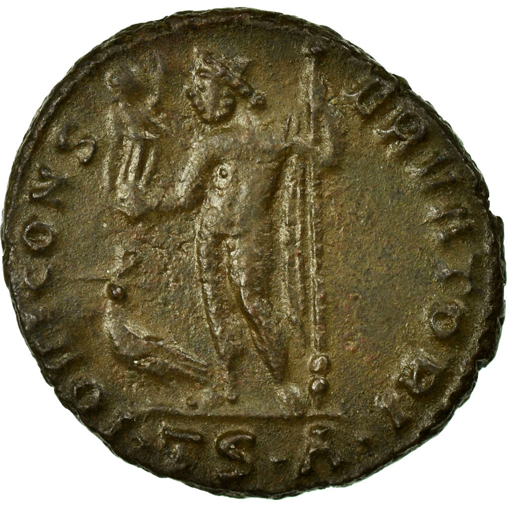 Constantin I, Nummus, Thessalonique, Cuivre, TTB