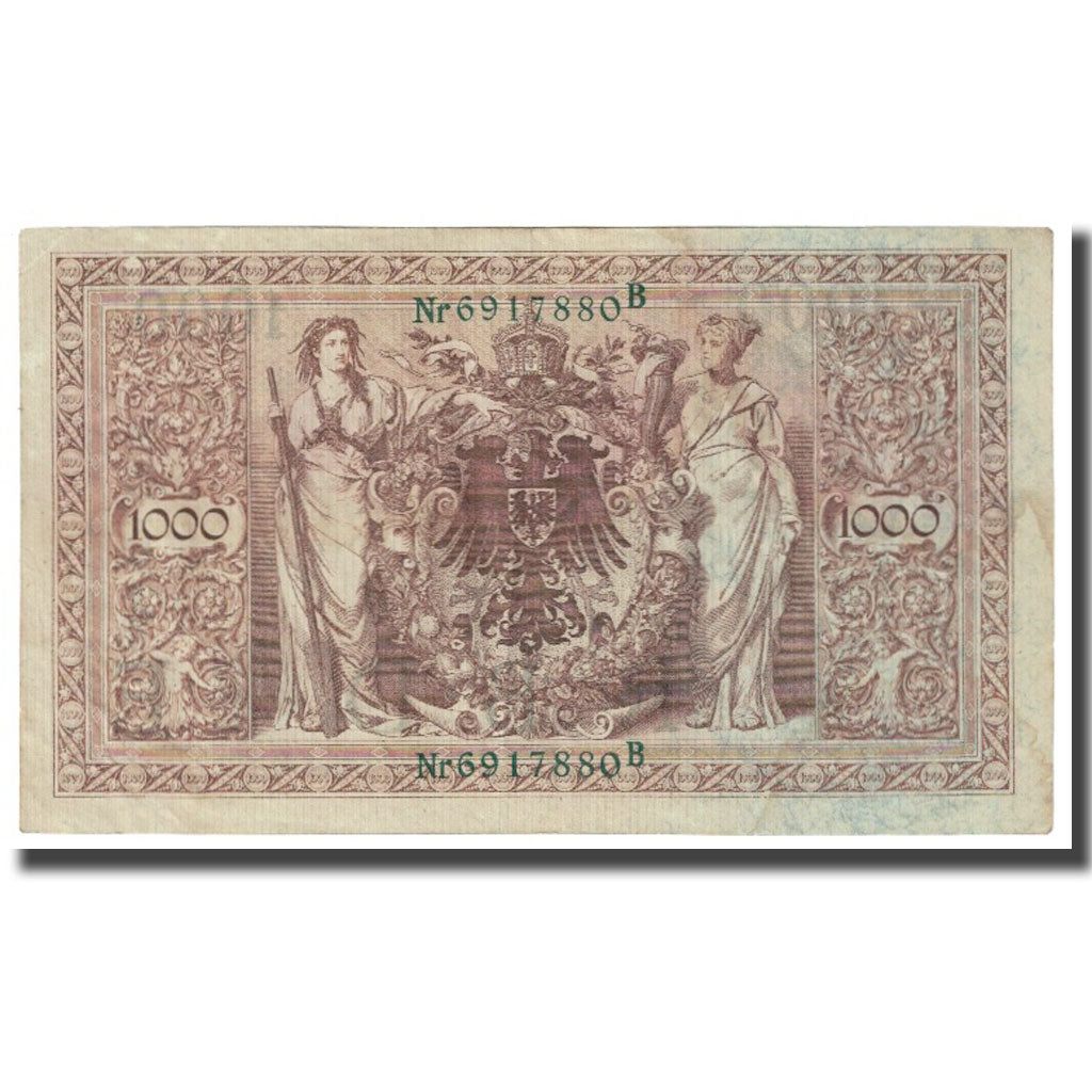 Banknote, Germany, 1000 Mark, 1910, 1910-04-21, KM:45a, EF(40-45)