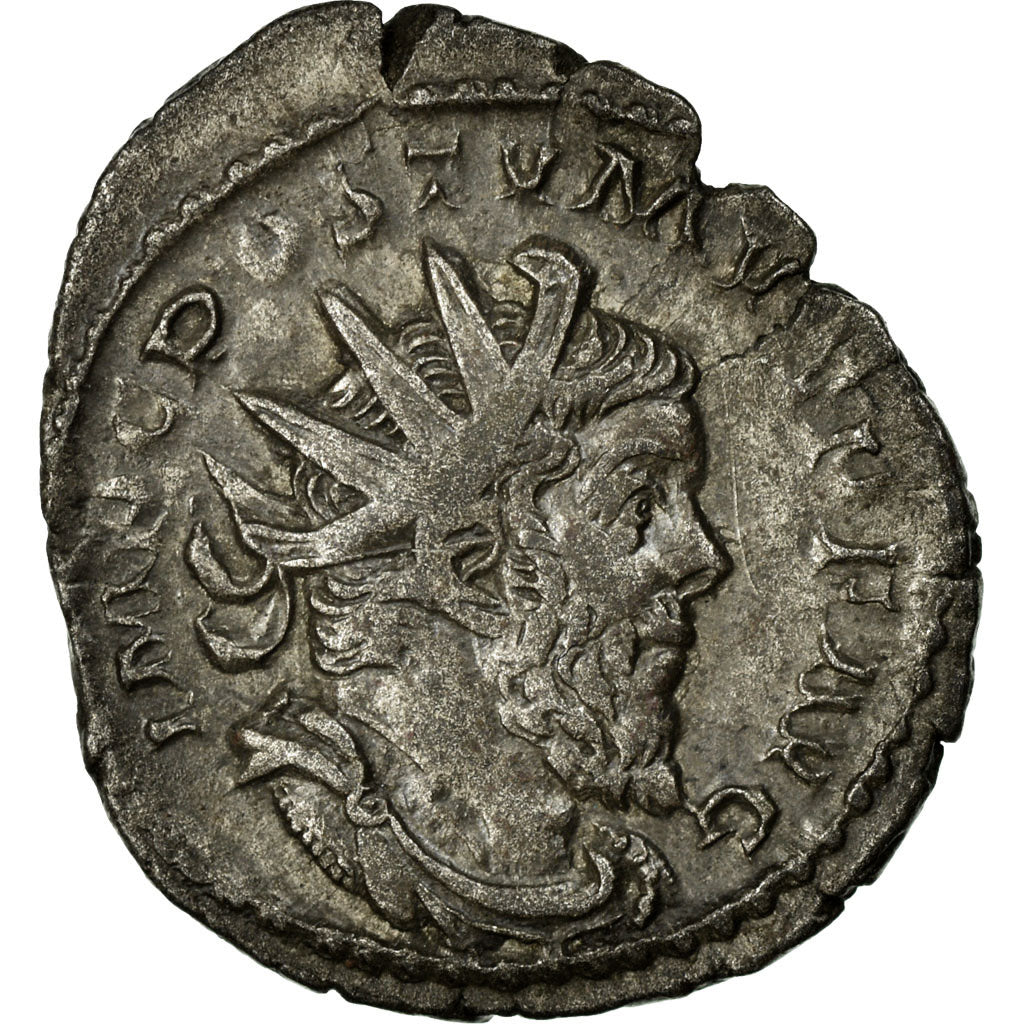 Postumus, Antoninianus, 260-269, Trier or Cologne, Billon, EF(40-45), Cohen:199