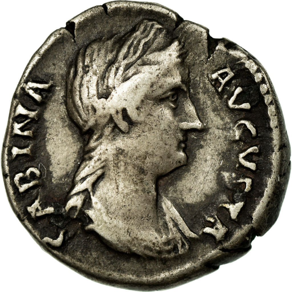 Sabina, Denarius, Silver, AU(50-53), Cohen:3 var.