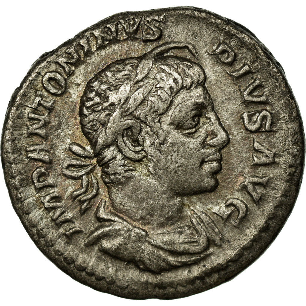 Elagabalus, Denarius, Silver, AU(55-58), Cohen:276