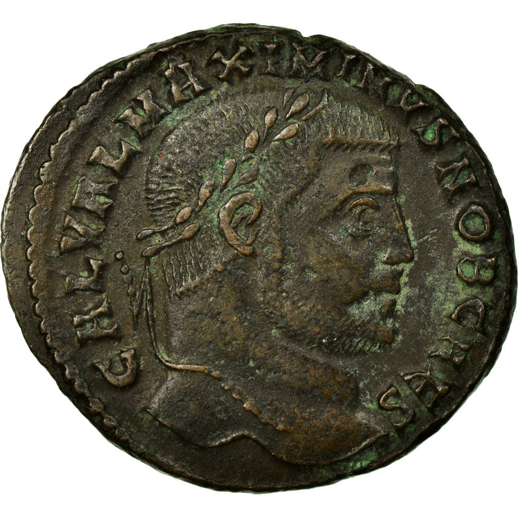 Maximinus II, Follis, Nicomedia, Copper, EF(40-45), Cohen:45