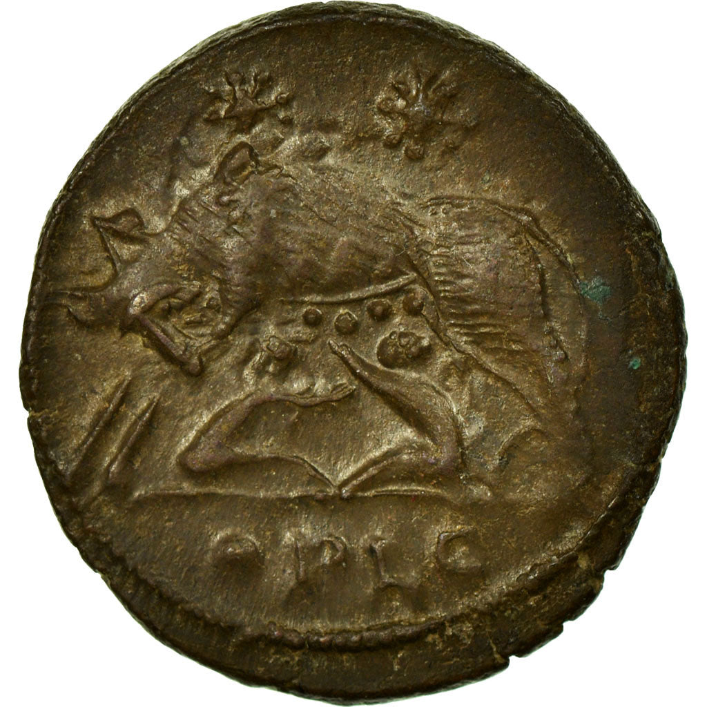 Nummus, Lyon - Lugdunum, Cobre, AU(55-58), Cohen:17