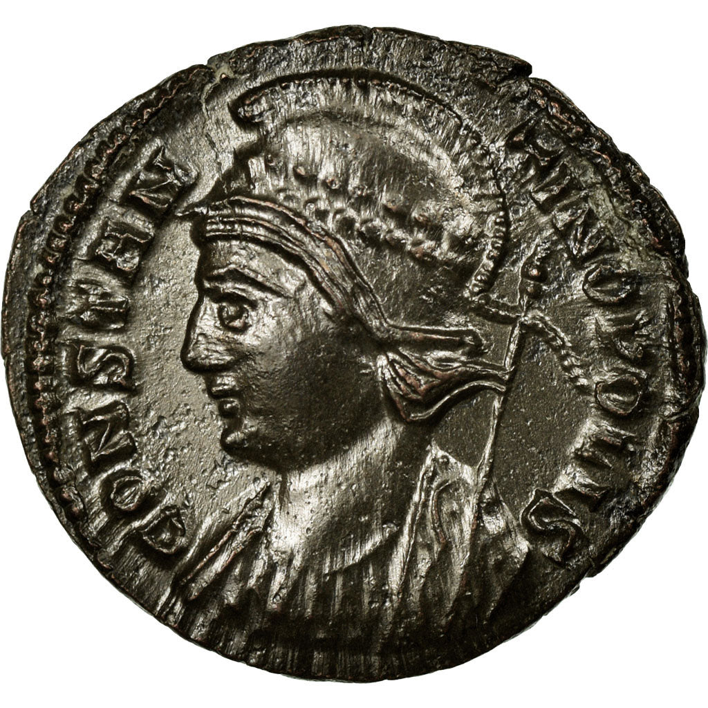 Nummus, Trier, Copper, AU(55-58), Cohen:21