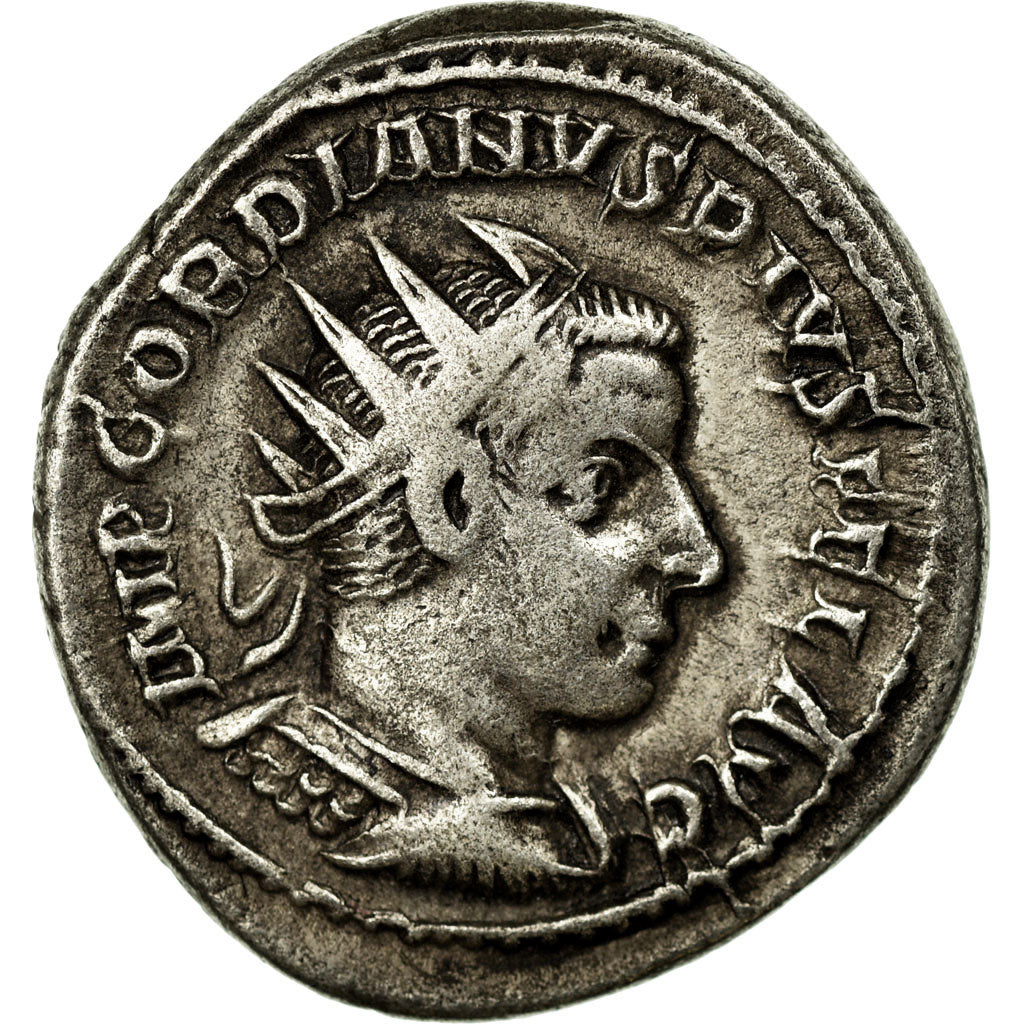Gordian III, Antoninianus, Billon, AU(55-58), Cohen:319