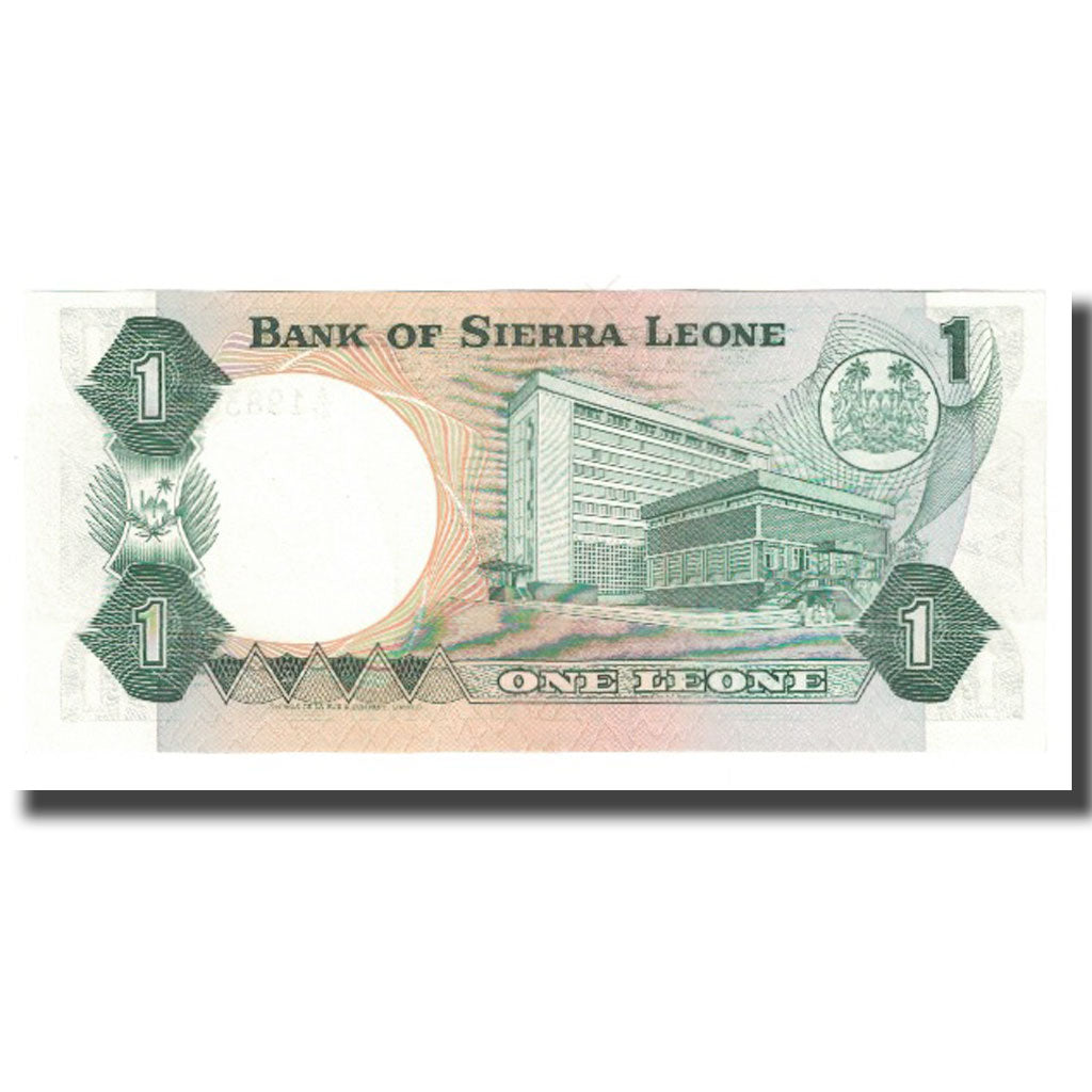 Nota, Serra Leoa, 1 Leone, 1984, 1984-08-04, KM:5e, UNC(65-70)