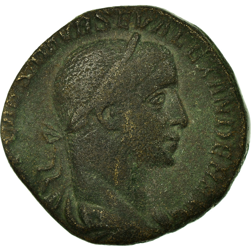 Severus Alexander, Sestertius, Rome, Copper, EF(40-45), Cohen:282