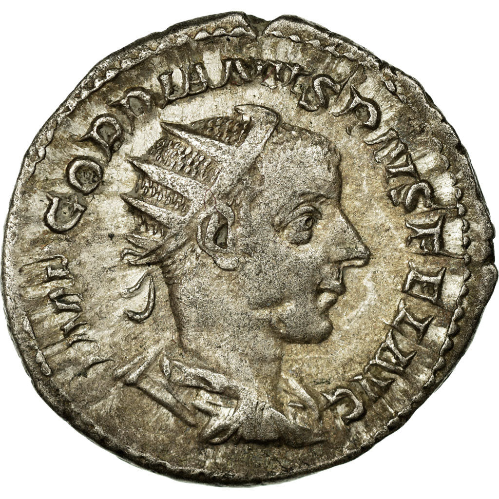 Gordian III, Antoninianus, Rome, Billon, AU(50-53), Cohen:404