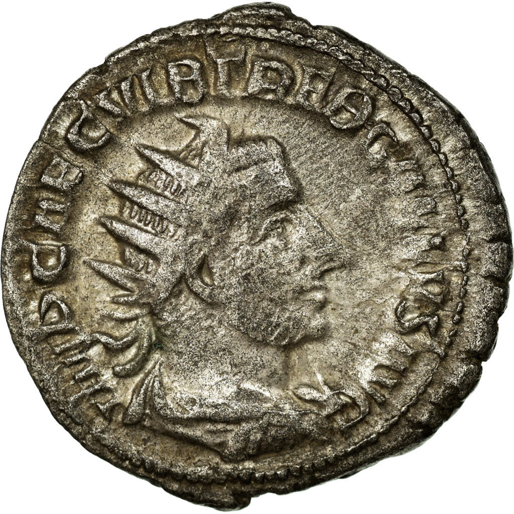 Trebonianus Gallus, Antoninianus, Rome, Billon, EF(40-45), Cohen:20