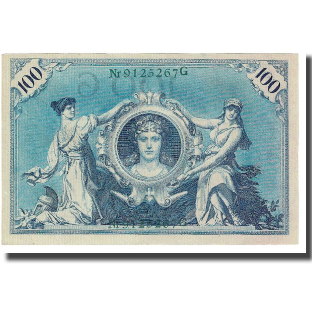 Banconote, Germania, 100 Mark, 1908, 1908-02-07, KM:34, SPL