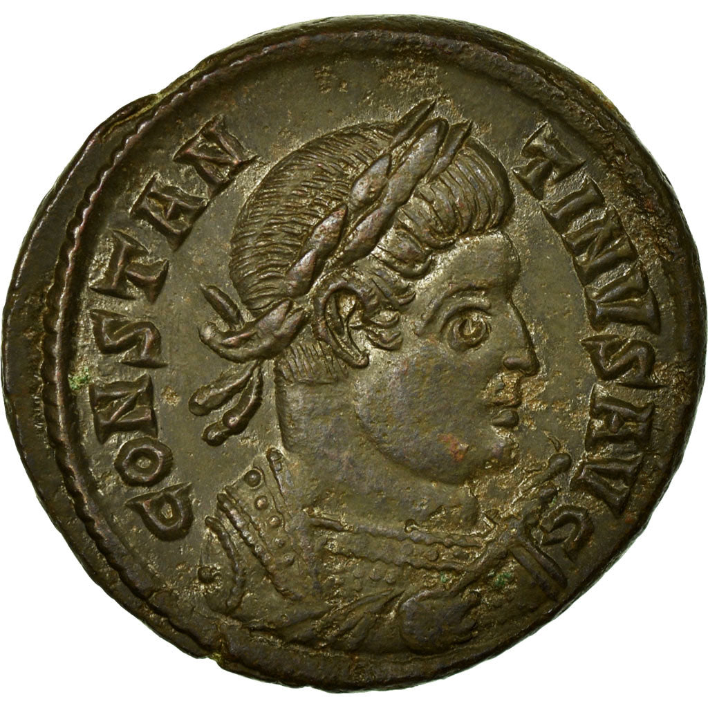 Constantine I, Nummus, Trier, Copper, AU(55-58), Cohen:17