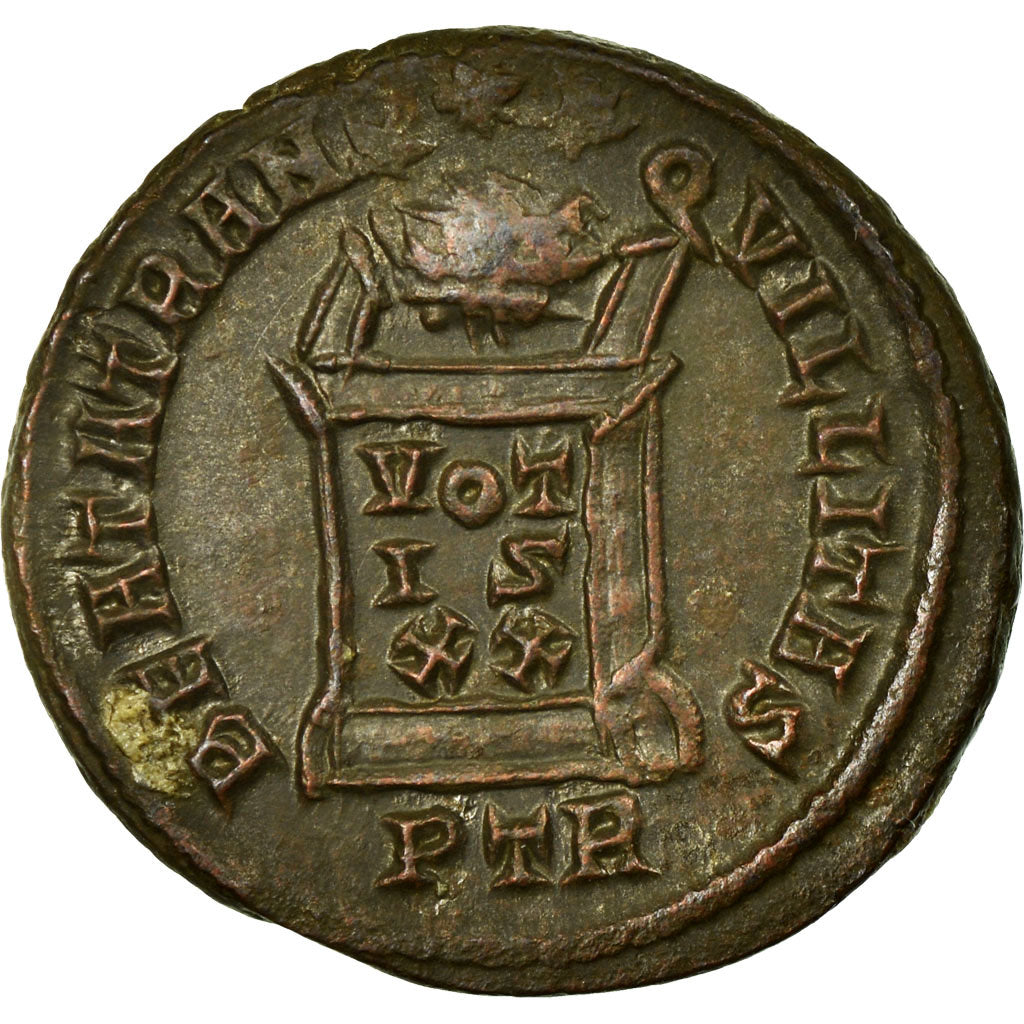 Constantine I, Nummus, Trier, Copper, AU(55-58), Cohen:17