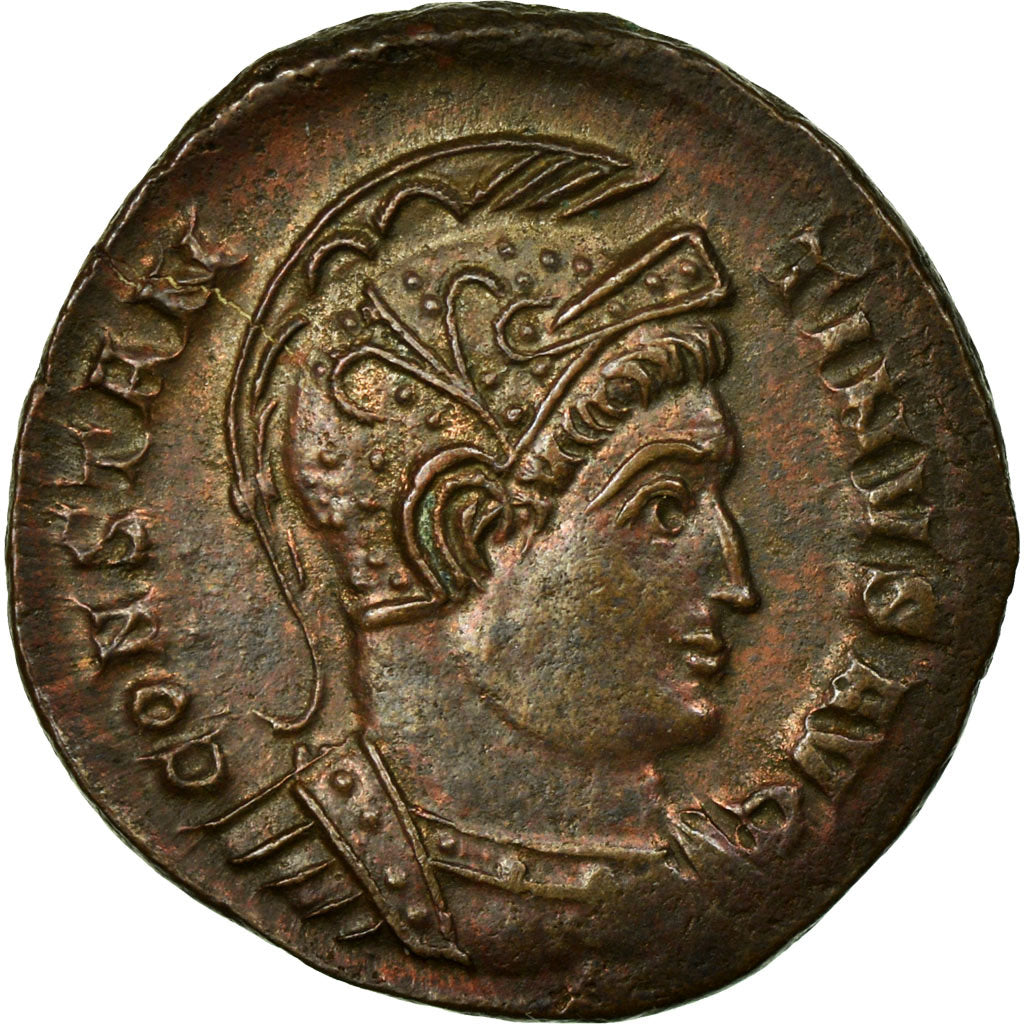 Constantine I, Nummus, Trier, Copper, AU(55-58), Cohen:20