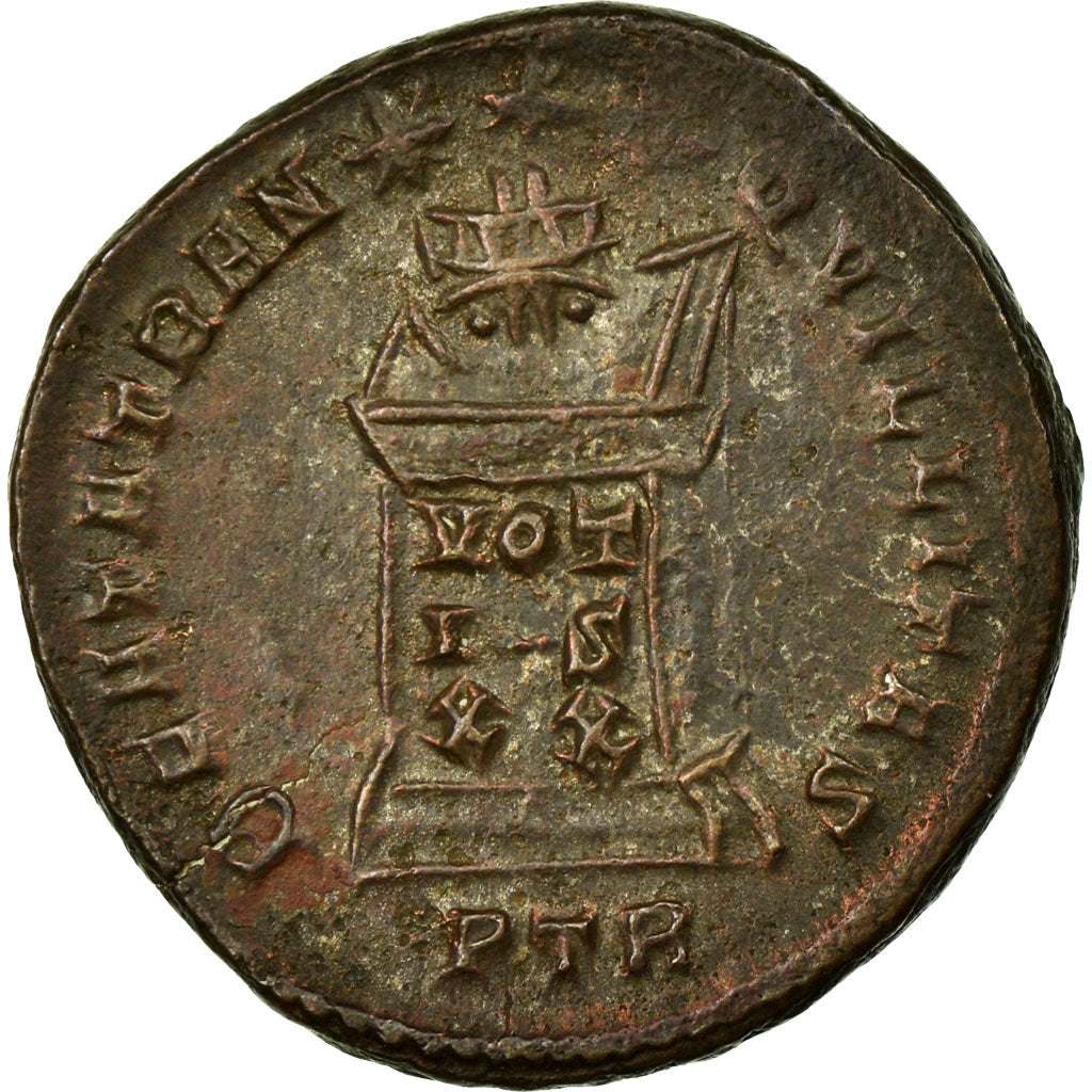 Constantine I, Nummus, Trier, Copper, AU(55-58), Cohen:20