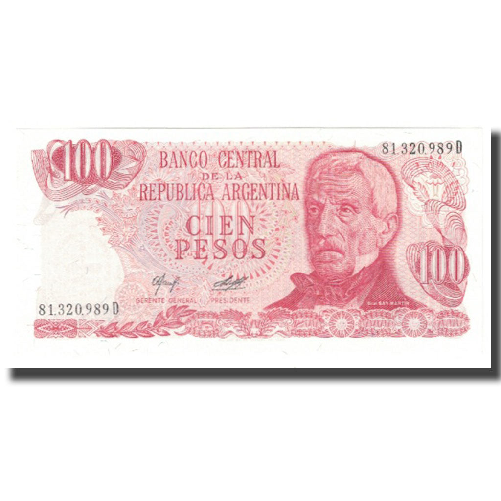 Geldschein, Argentinien, 100 Pesos, KM:297, UNZ