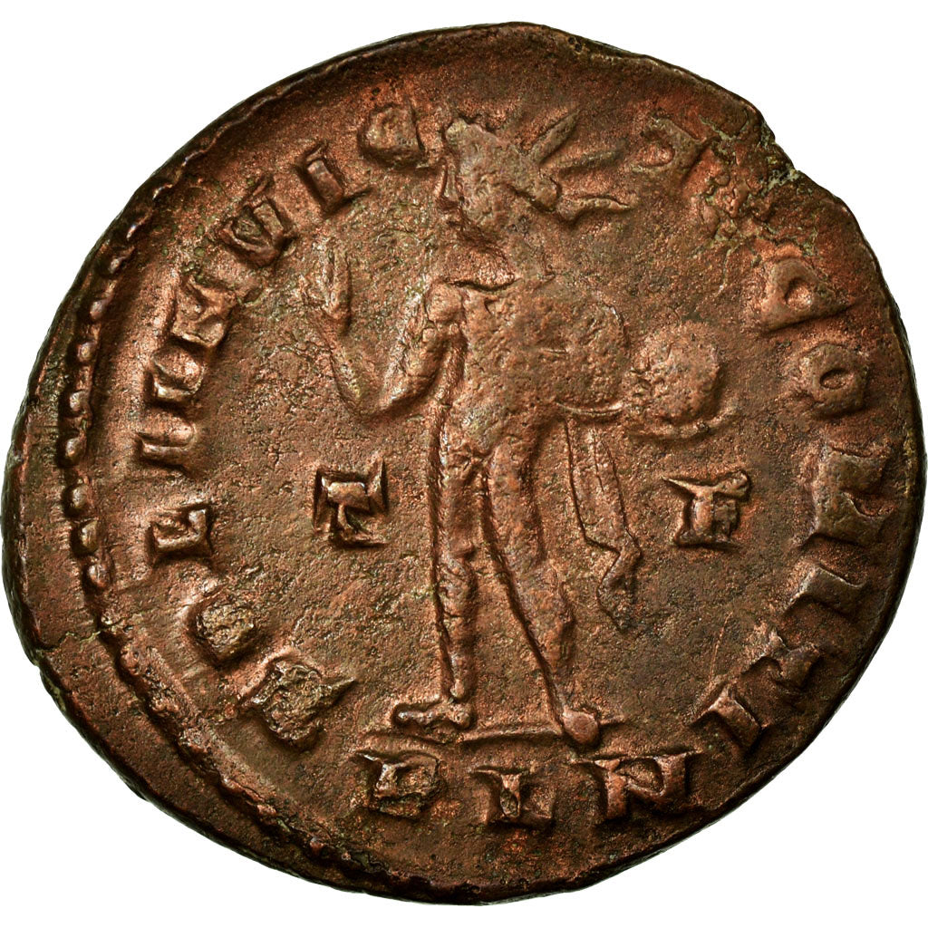 Constantine I, Nummus, London, Copper, AU(55-58), Cohen:536