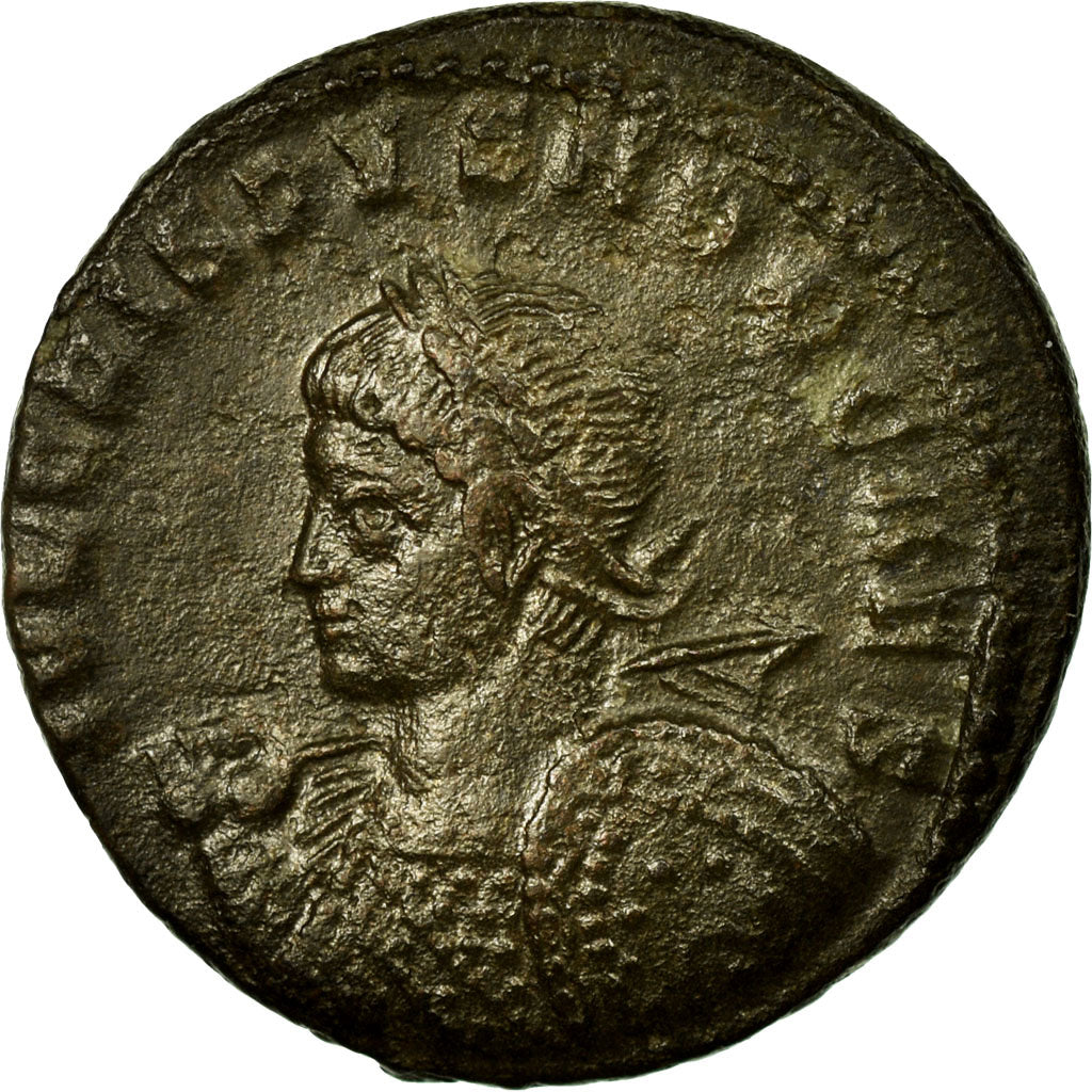 Crispus, Nummus, Trier, Copper, AU(50-53), Cohen:7