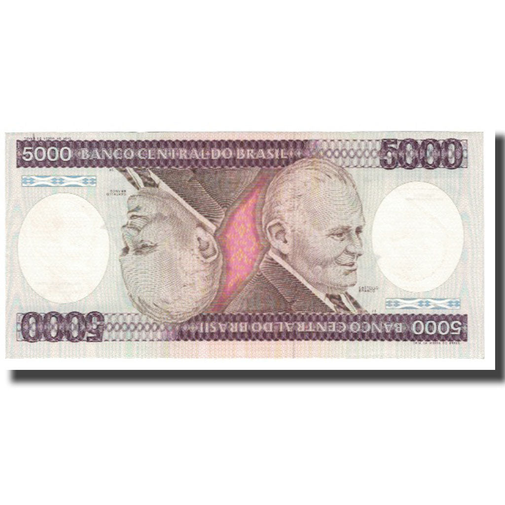 Geldschein, Brasilien, 5000 Cruzeiros, KM:202a, UNZ