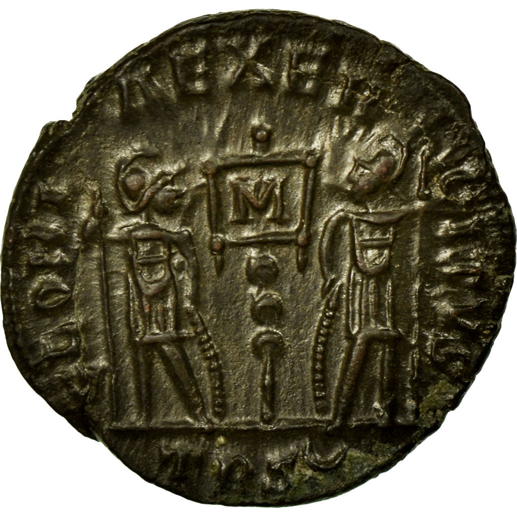 Constantius II, Nummus, Trier, Copper, AU(55-58), Cohen:99