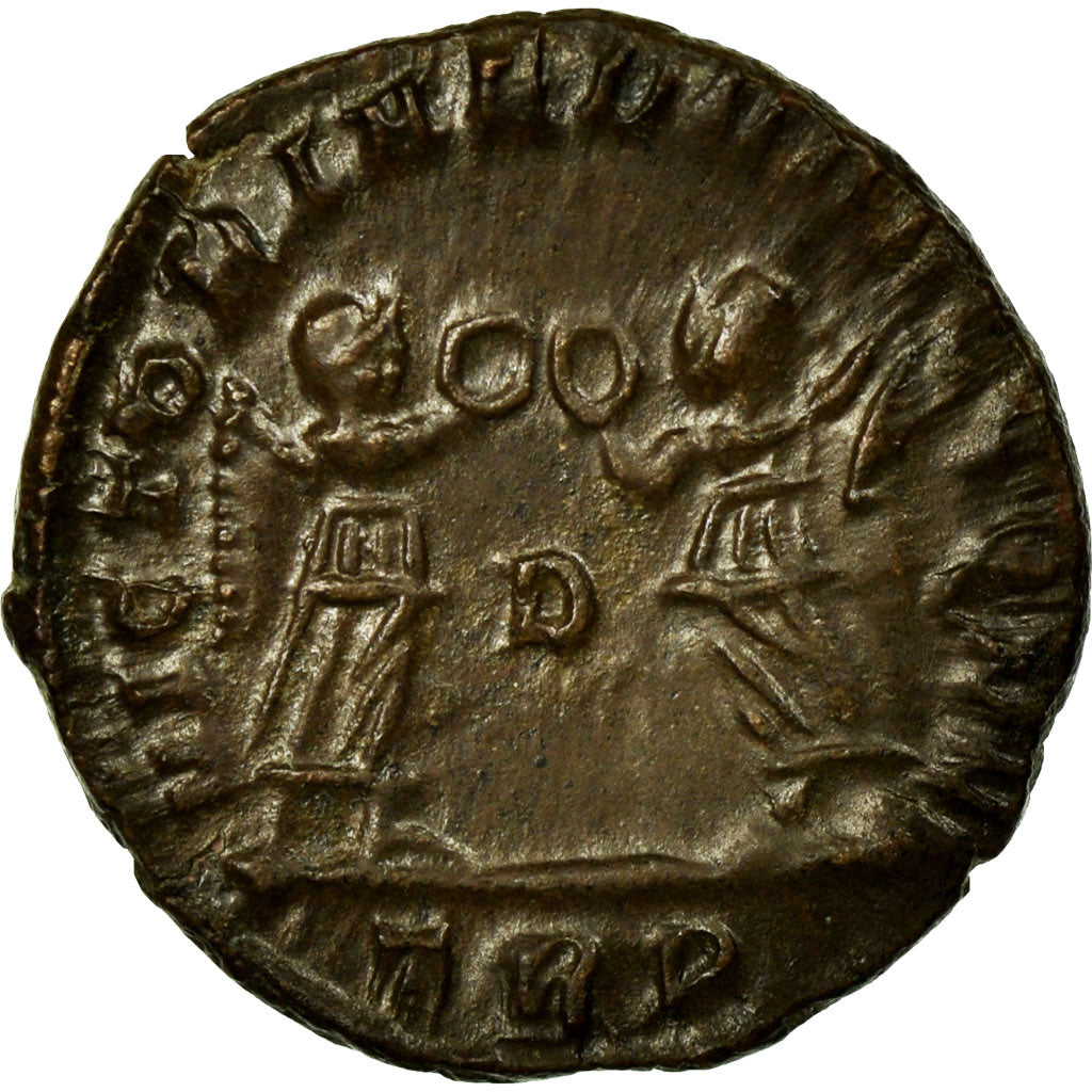 Constans, Nummus, Trier, Copper, AU(55-58), Cohen:176