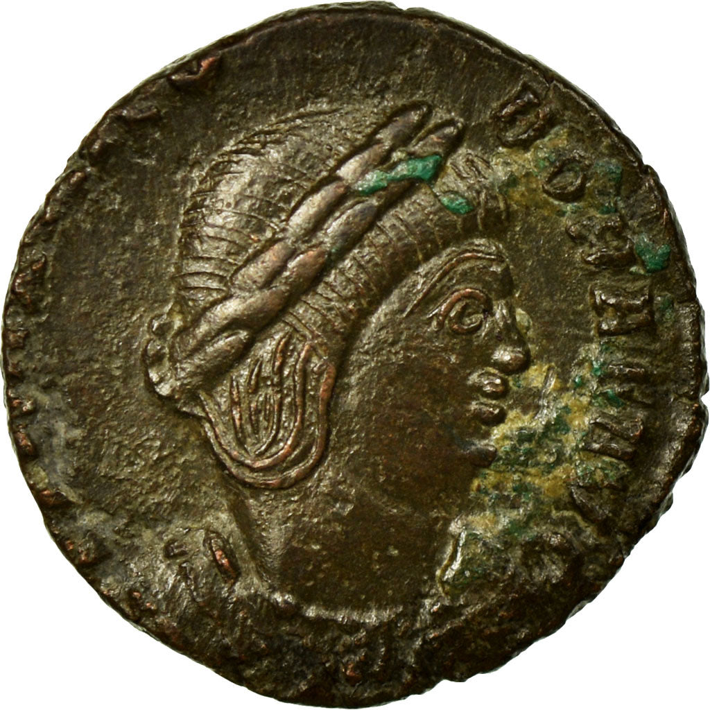 Theodora, Nummus, Trier, Copper, AU(50-53), Cohen:3