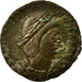 Theodora, Nummus, Trier, Copper, AU(50-53), Cohen:3
