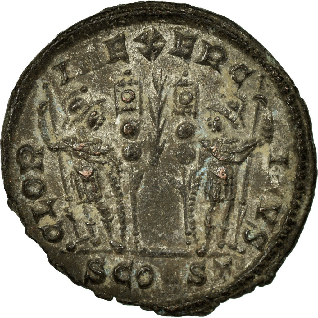 Constantine II, Nummus, Arles, Rame, SPL-, Cohen:127