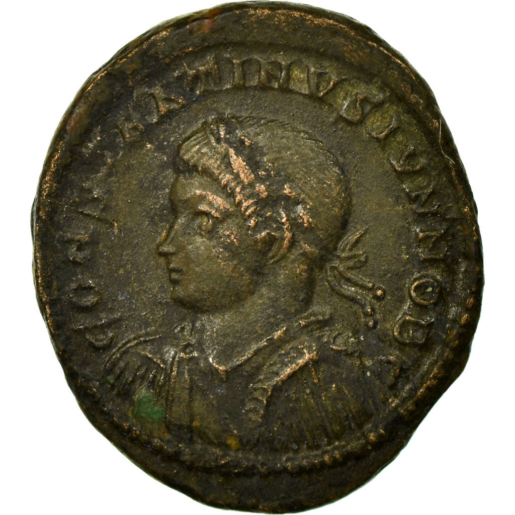 Constantine II, Nummus, Trier, Copper, AU(50-53), Cohen:165