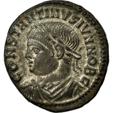 Constantine II, Nummus, Arles, Copper, AU(55-58), Cohen:139