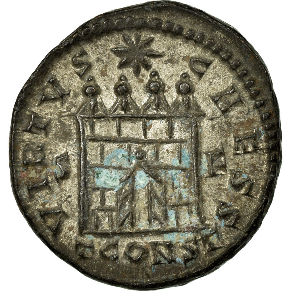 Constantine II, Nummus, Arles, Copper, AU(55-58), Cohen:139