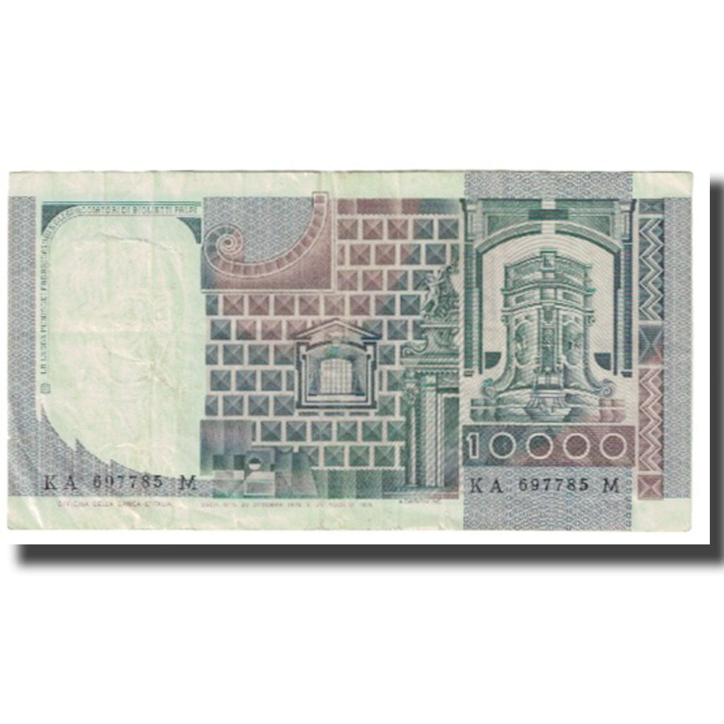 Banconote, Italia, 10,000 Lire, 1976, 1976-10-30, KM:106a, BB
