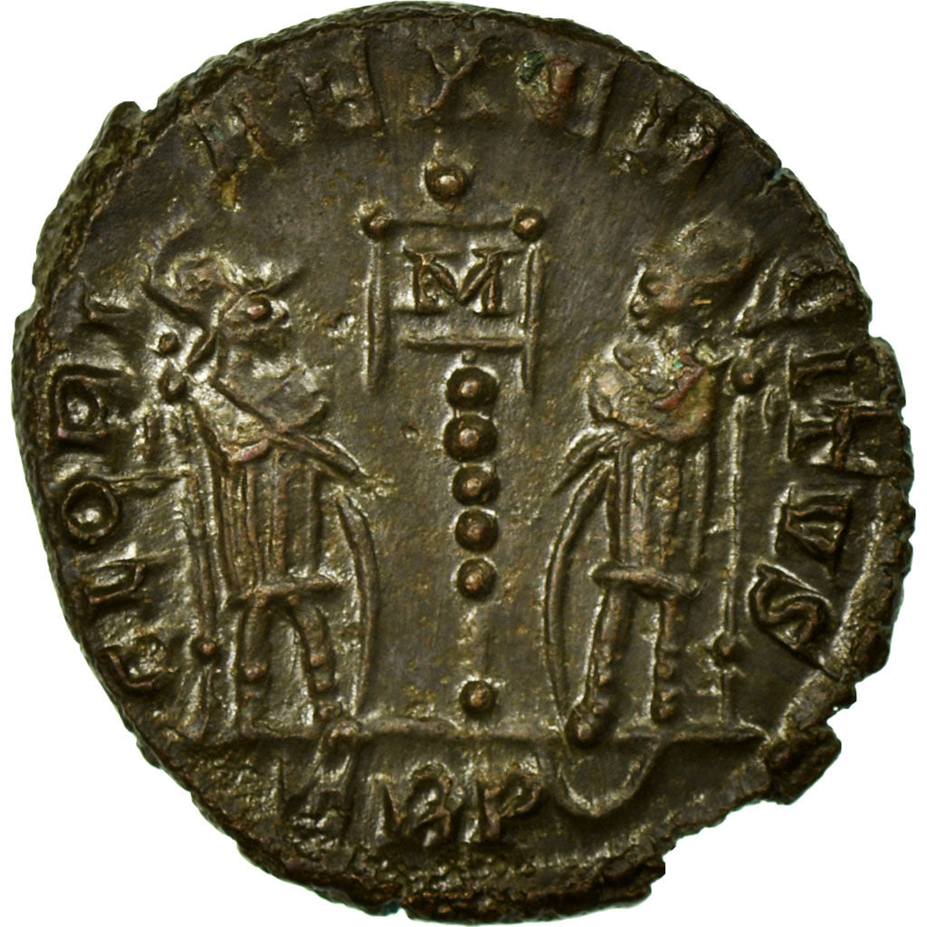 Constantius II, Nummus, Trier, Copper, AU(50-53), Cohen:100