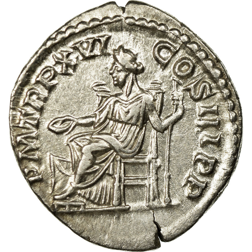 Septimius Severus, Denarius, Rome, Silver, AU(55-58), Cohen:517