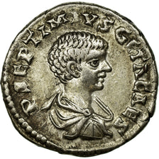 Geta, Denarius, Srebro, AU(55-58), Cohen:83
