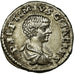 Geta, Denarius, Srebro, AU(55-58), Cohen:83