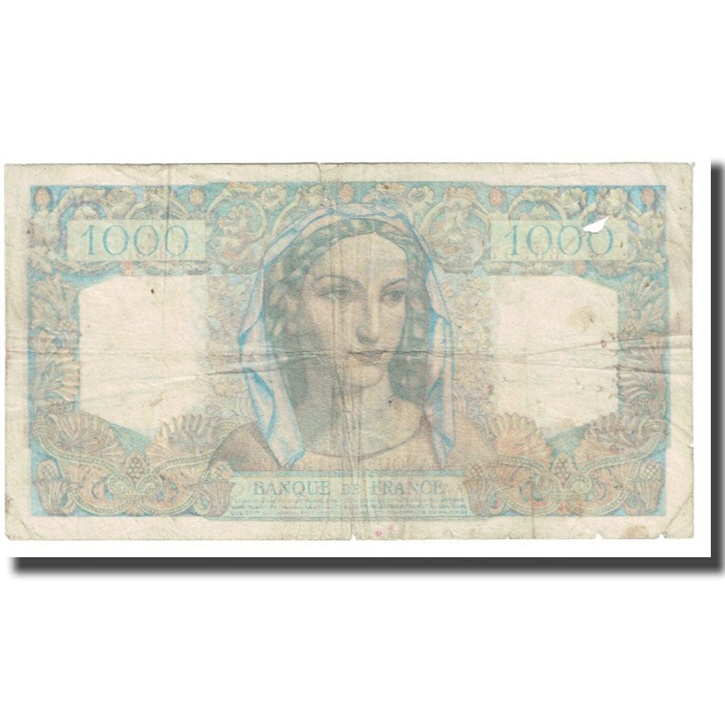 Frankrijk, 1000 Francs, Minerve et Hercule, 1946, P. Rousseau and R.