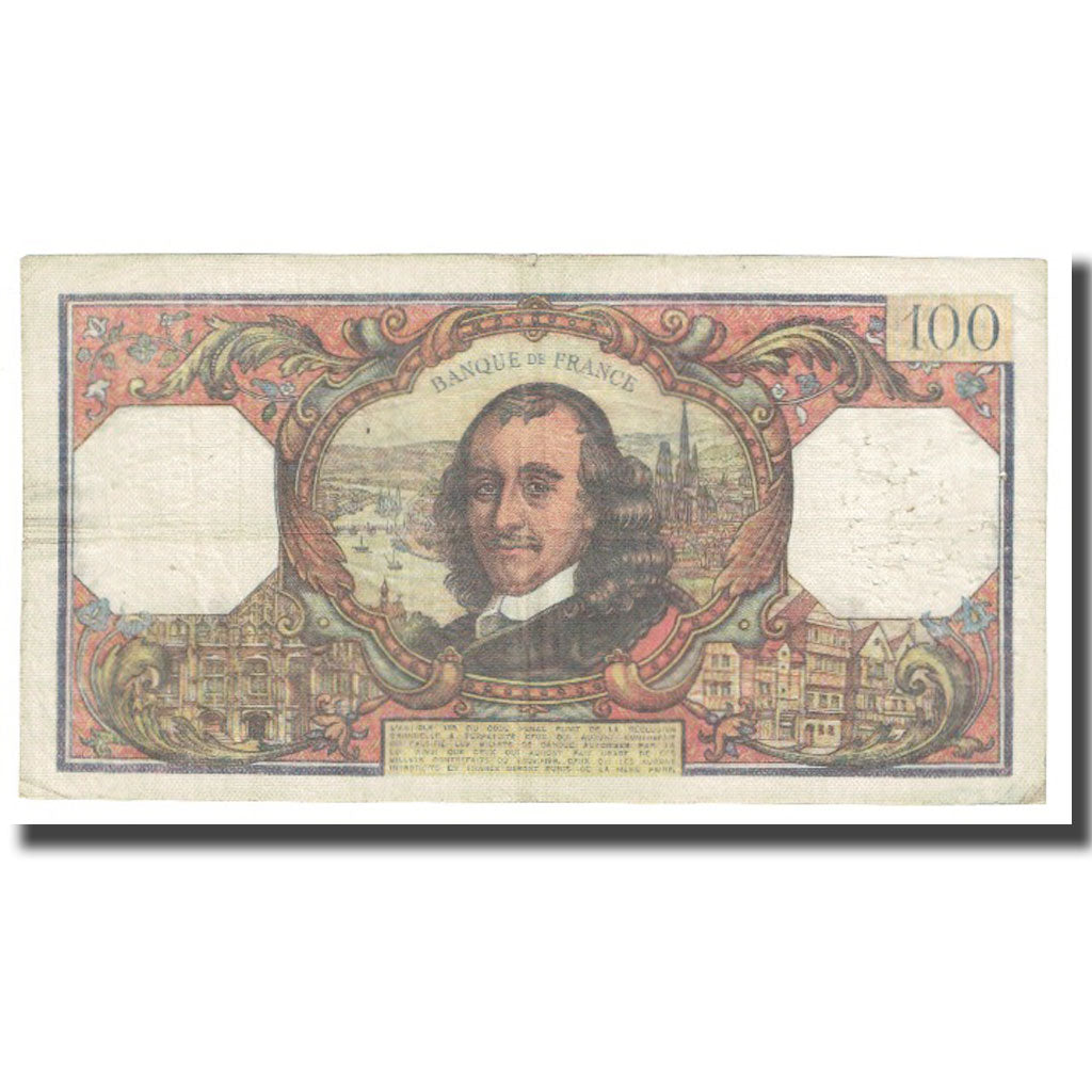 Francia, 100 Francs, Corneille, 1973, R.Tondu-G.Bouchet-H.Morant, 1973-11-08