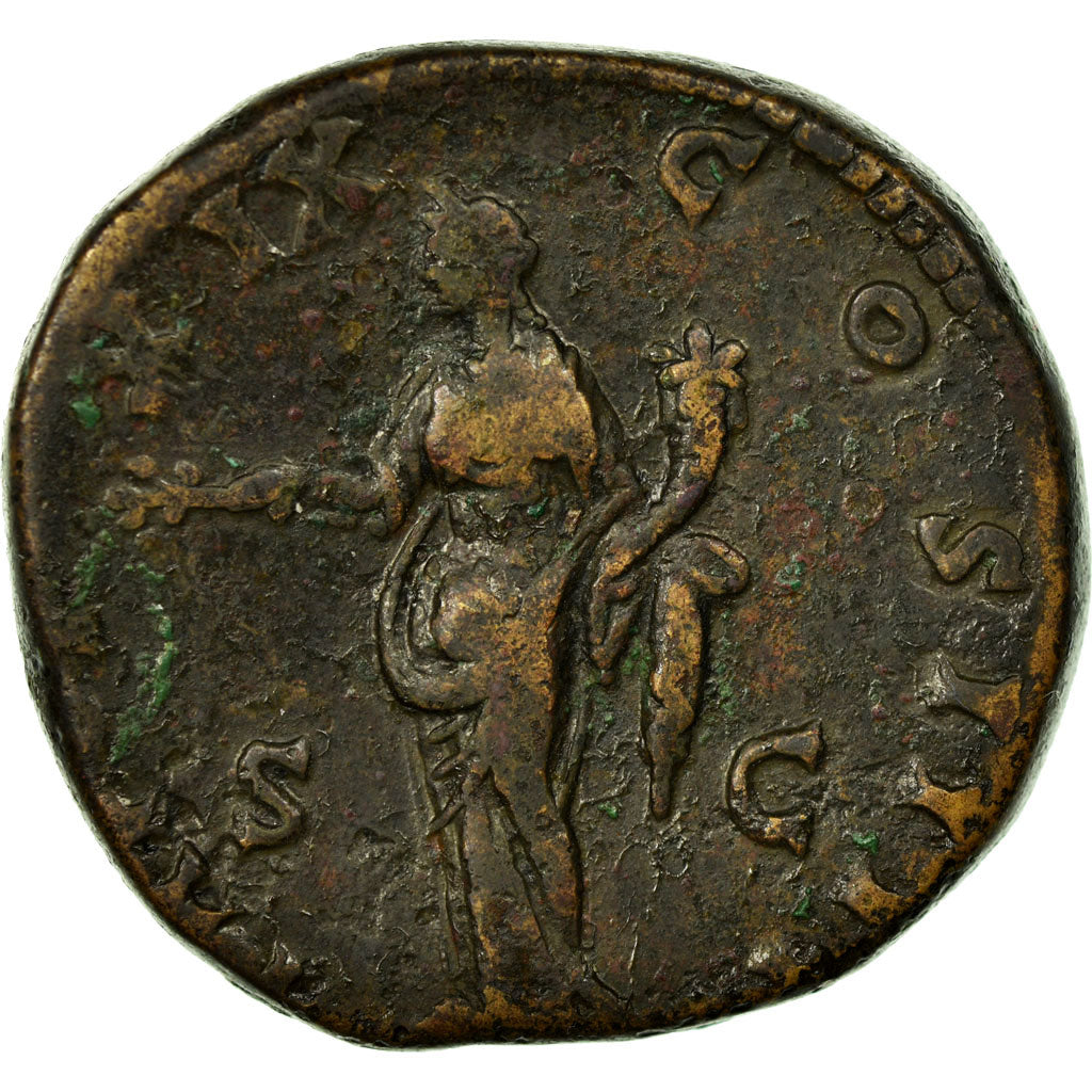 Antoninus Pius, Sesterz, Rome, Kupfer, SS, Cohen:979