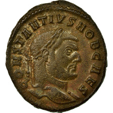 Constantius I, Follis, Ticinum, Copper, AU(55-58)