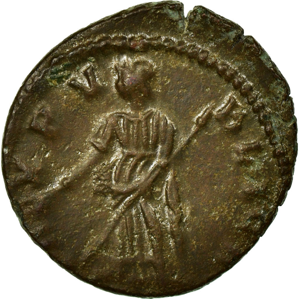 Helena, Nummus, Trier, Copper, AU(55-58), Cohen:4