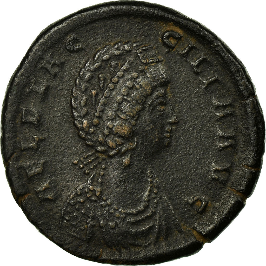 Aelia Flaccilla, Maiorina, Constantinople, Copper, AU(55-58), Cohen:4